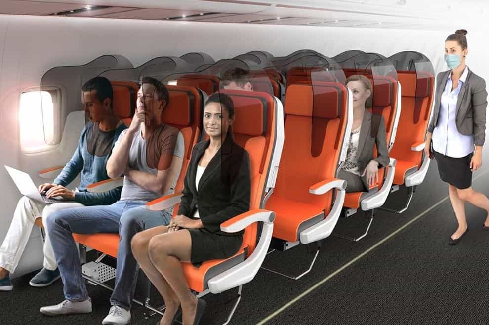 Designers have come up with a way to isolate passengers on aircraft  (Instagram: Avio Interiors)
