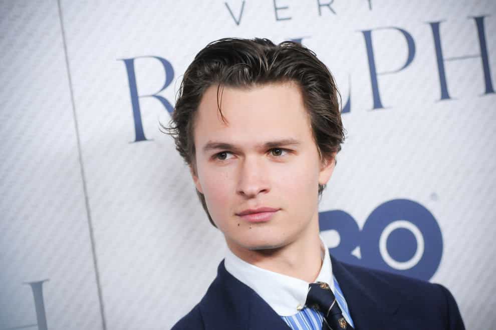 Ansel Elgort was showered with donations after naked shower post (PA  Images)