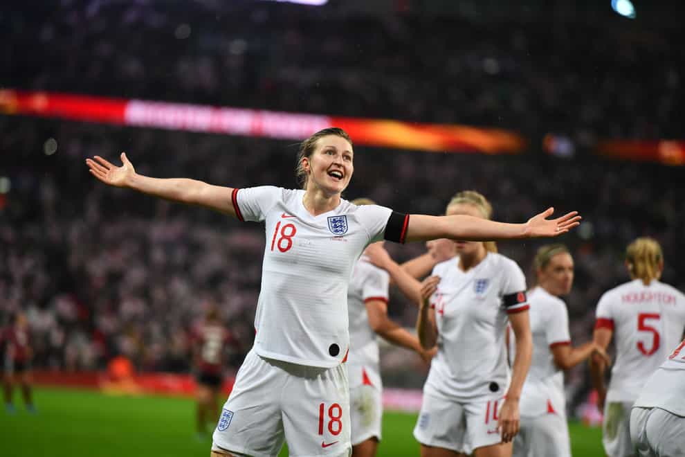 Ellen White and the rest of  the Lionesses will now have to wait  until 2022 for the next Euros (PA Images)