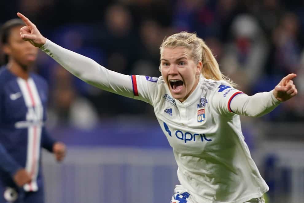 Hegerberg sustained an ACL injury earlier this year (PA Images)