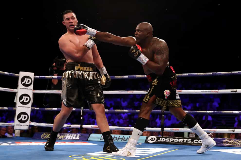 Whyte beat Parker by unanimous decision in July 2018 (PA Images)