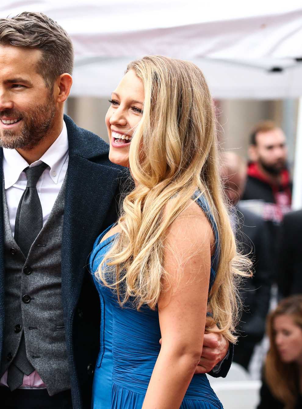 Blake Lively and Ryan Reynolds have been experimenting with hair in lockdown (PA Images)