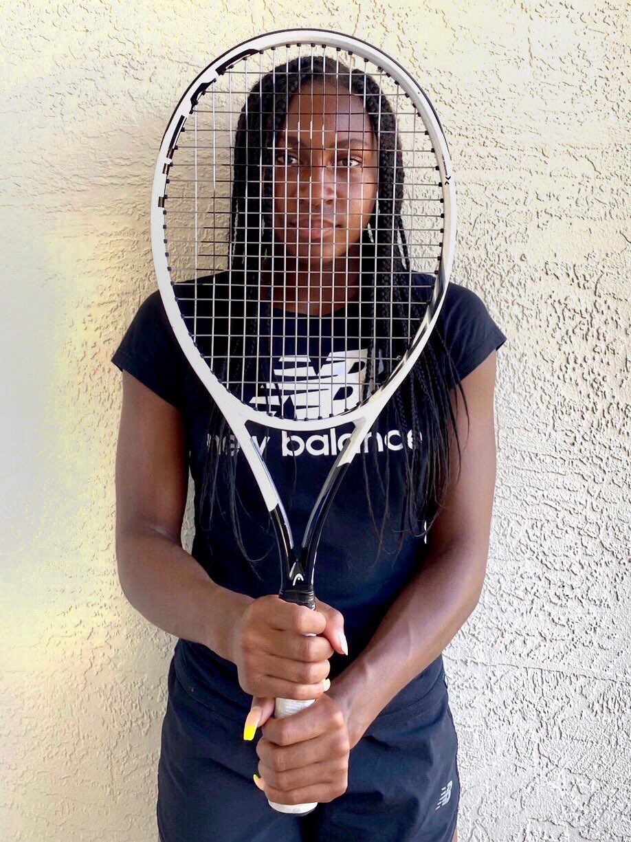 Gauff has said she suffered with depression before breaking through last year (Twitter: Behind the Racquet)