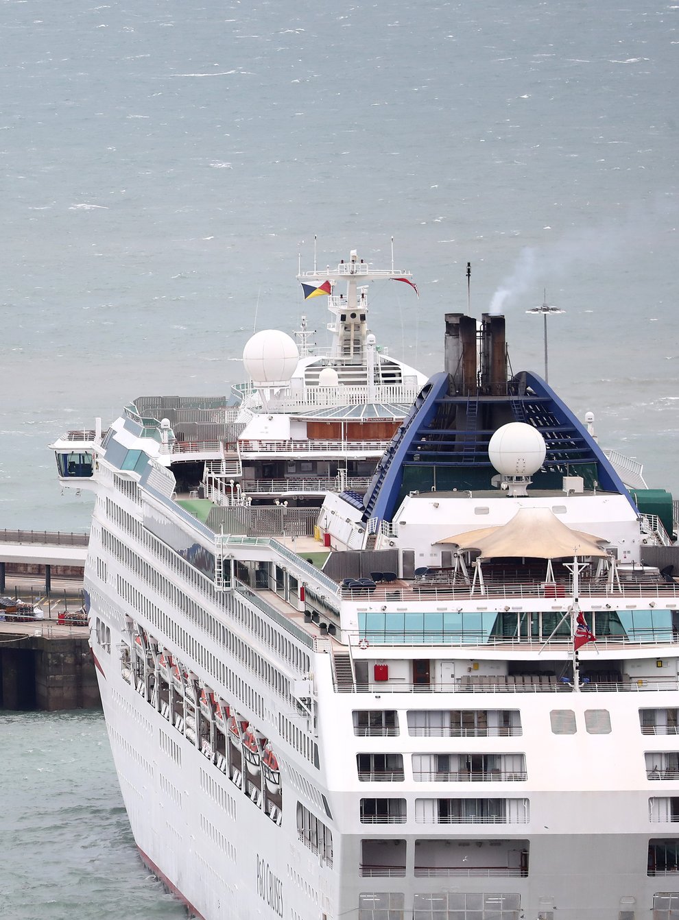 Passengers travelling with P&O Cruises will be forced to pass stringent medical checks before being allowed to board ships once sailings resume (Gareth Fuller/PA)