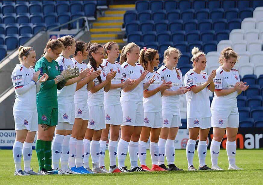 Fylde have announced they will fold due to the impact of the pandemic (Twitter: Fylde Women)