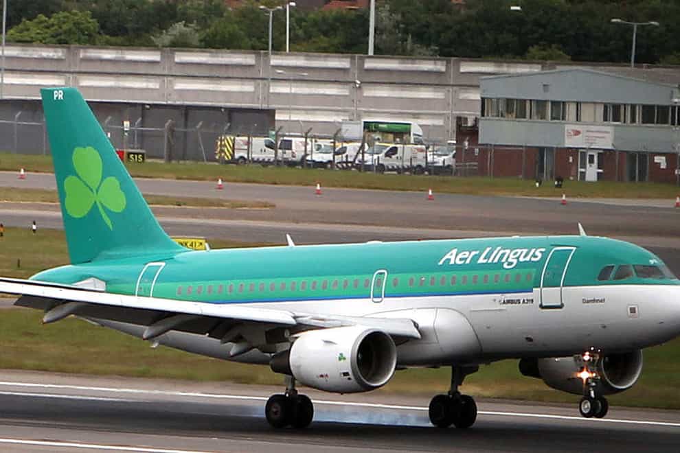 Flights between Britain and Northern Ireland will continue to operate through £5.7 million of taxpayer funding, Transport Secretary Grant Shapps has announced (Steve Parsons/PA)