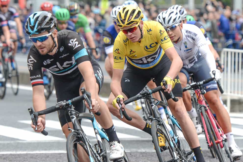 Froome - in the yellow jersey - has won the Tour de France four times (PA Images)