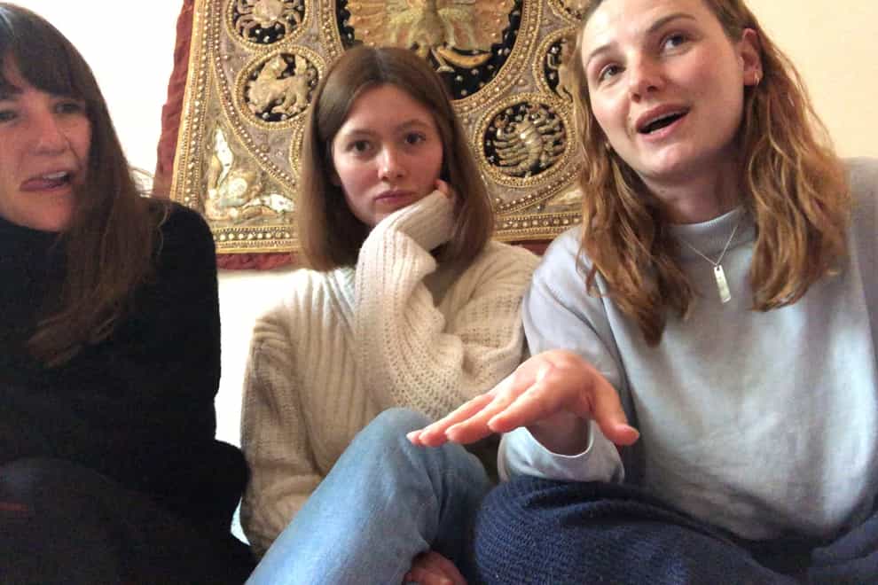 Lucy Furneaux, Grace Marjot and Nathalie Dixon Young