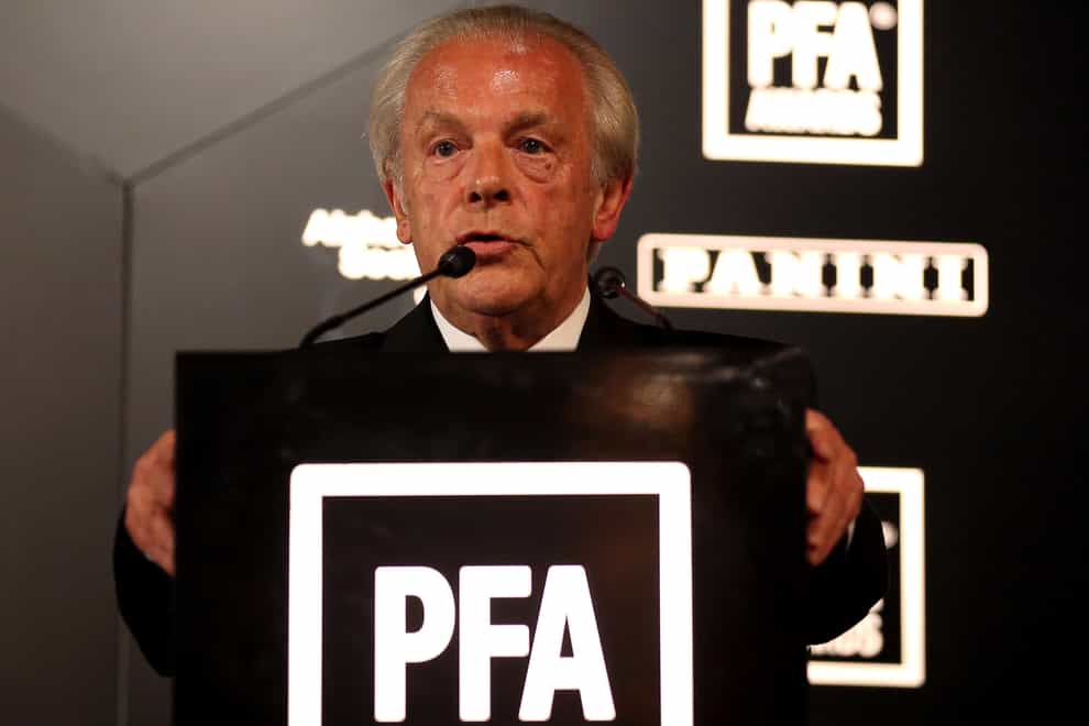 PFA chief Gordon Taylor discussed a number of changes that could be implemented when the Premier League returns (PA Images)