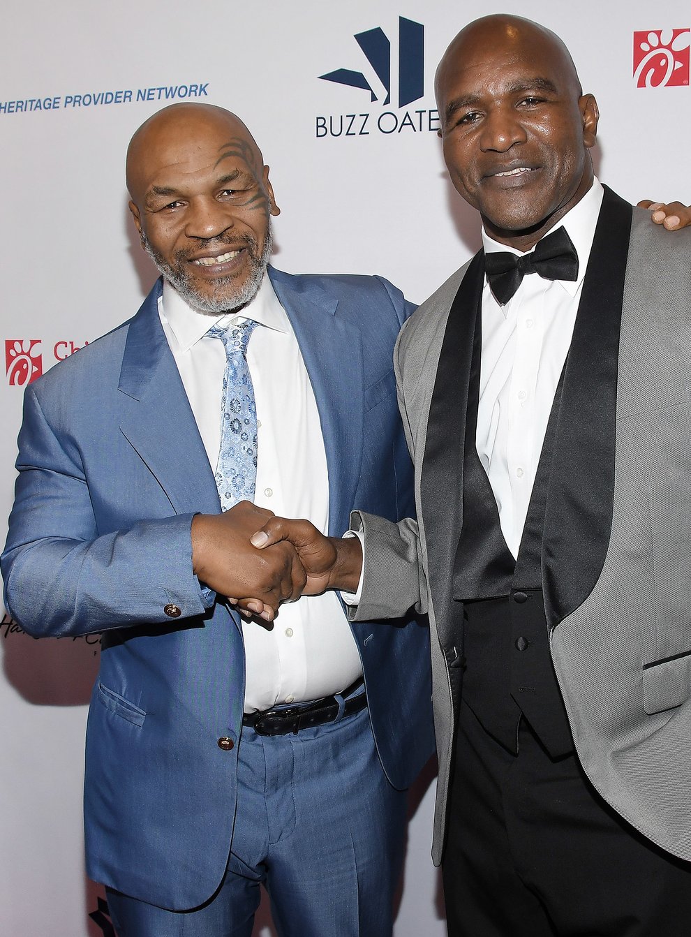Tyson and Holyfield have both stated their desire to compete in exhibition boxing contests (PA Images)