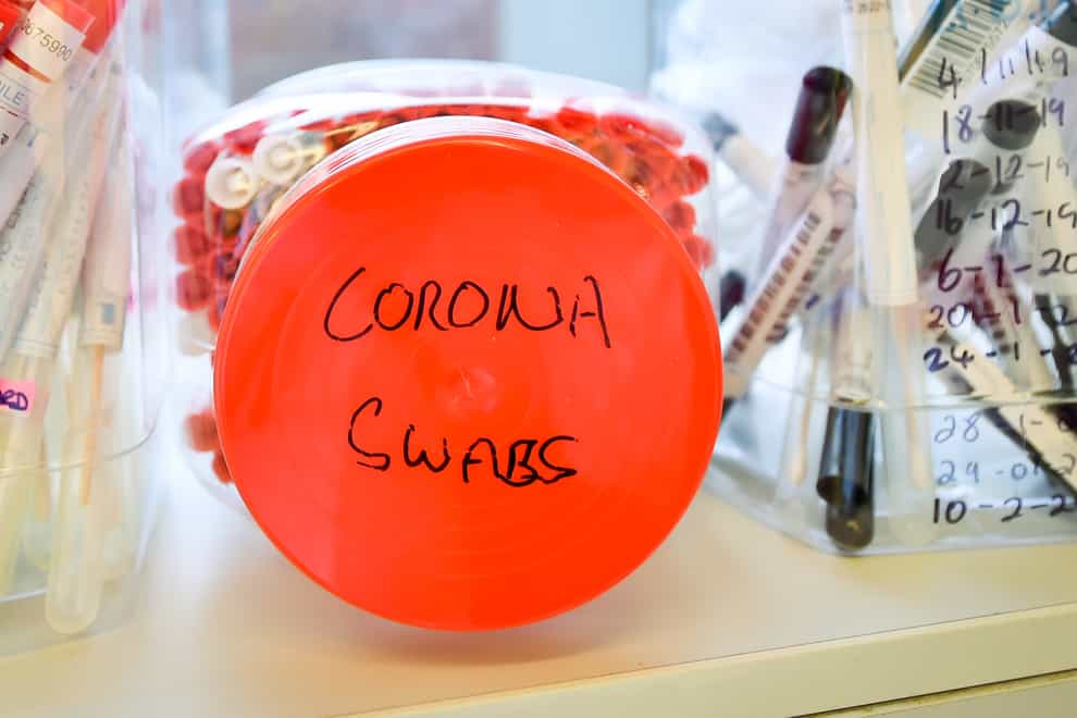 Coronavirus swabs