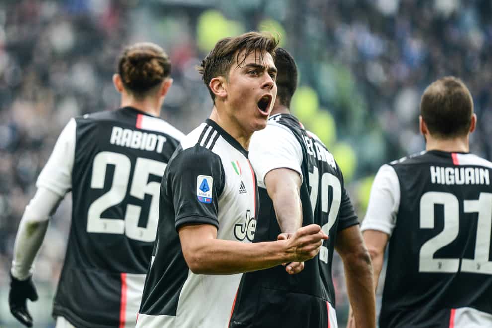 Dybala was one of the first Juventus players to be diagnosed with coronavirus (PA Images)