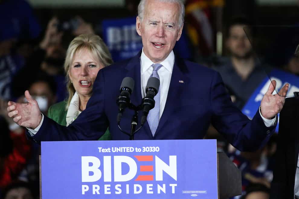 Joe Biden has been asked by Tara Reade to withdraw from running for President (PA Images)