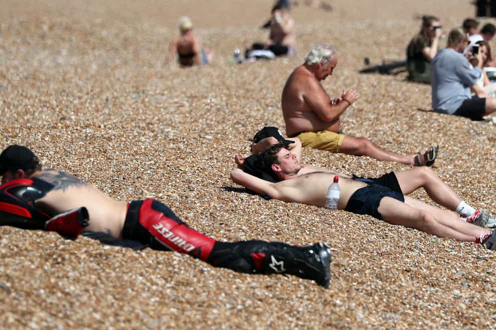 Saturday could be a self isolation struggle as temperatures are set to hit 26C, the hottest day of the year (PA Images)