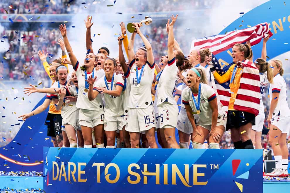 US women's soccer are continuing their fight for equal pay (PA Images)