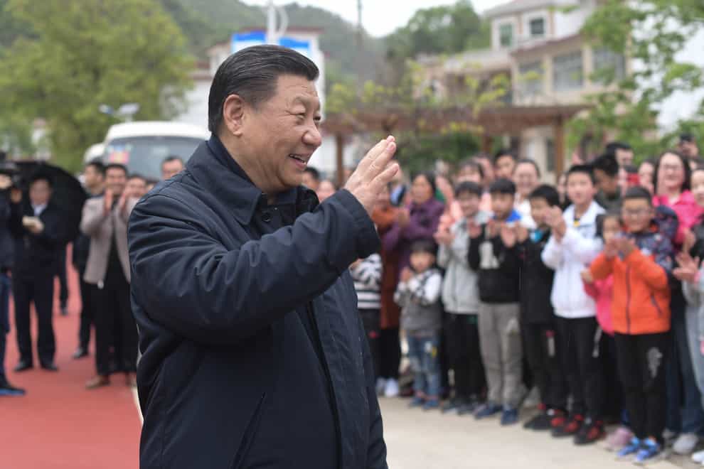 China's leader Xi Jinping allegedly asked WHO chief Tedros Adhanom Ghebreyesus to hold back information about a human-to-human transmission of coronavirus (PA Images)