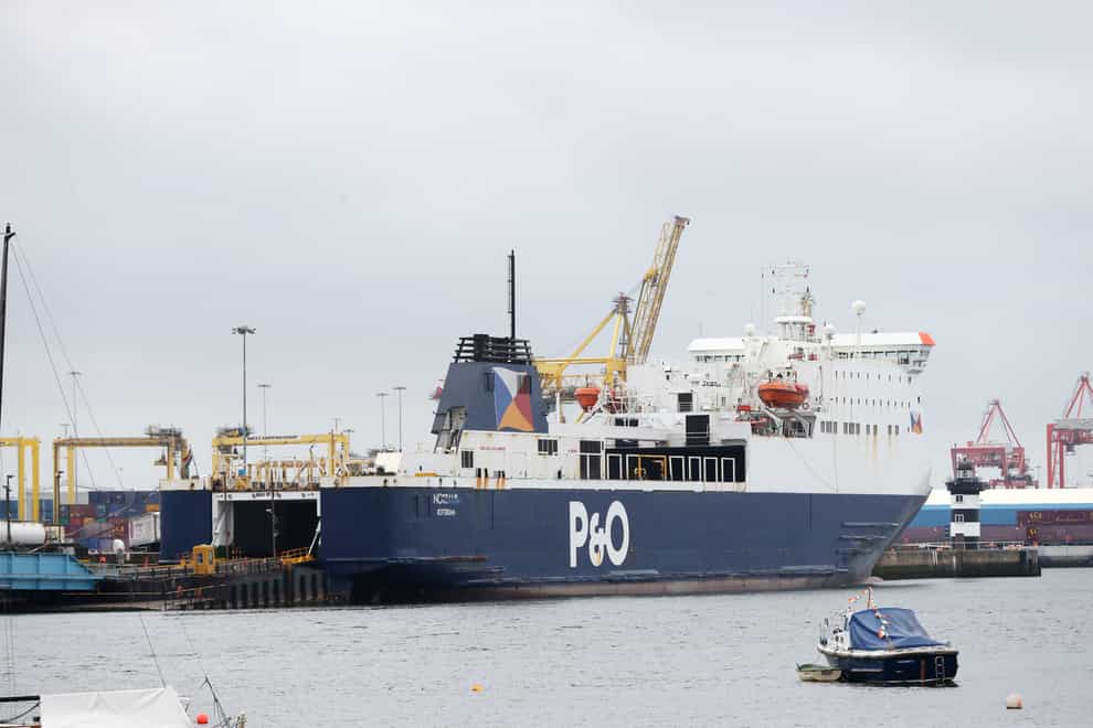 Around 1,100 workers at P&O Ferries are to be made redundant as part of a plan to make the business "viable and sustainable", the company said (Niall Carson/PA)