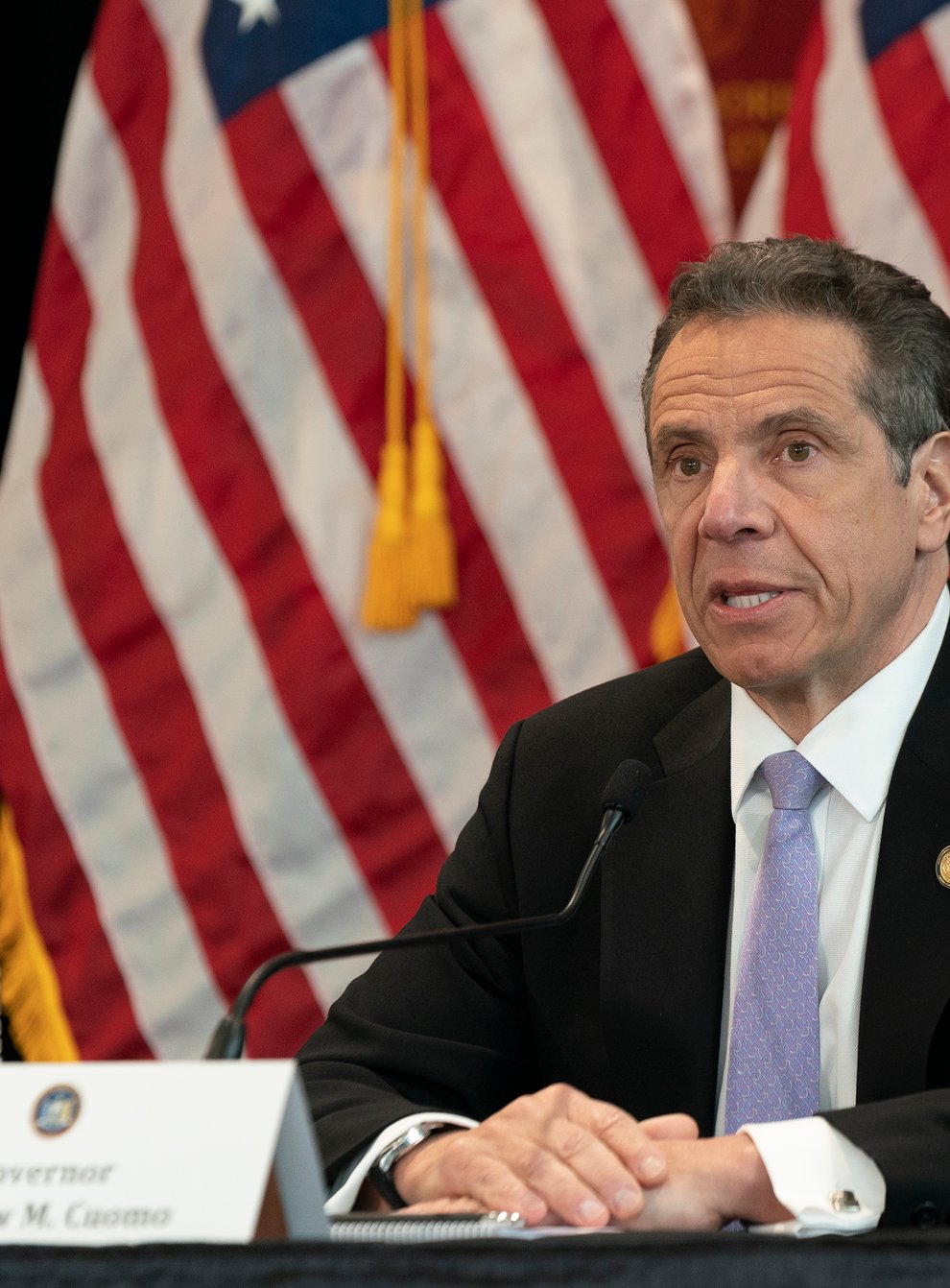 Governor Andrew Cuomo believes New York state is past the peak of the virus (PA Images)