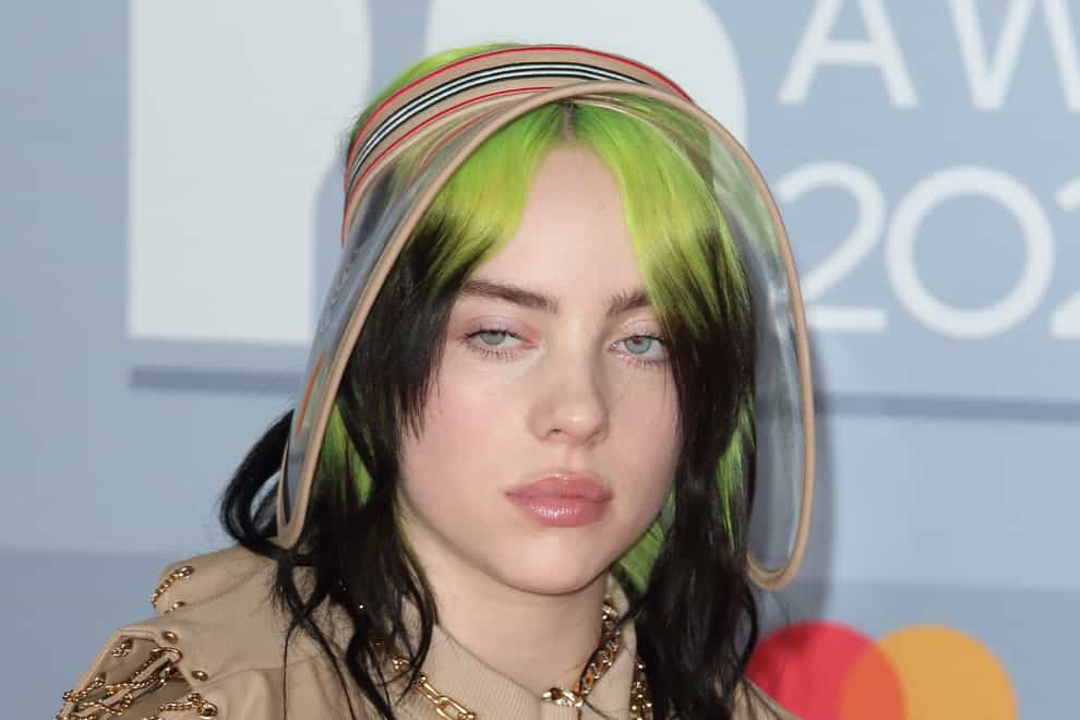 Billie Eilish and her family have filed a temporary restraining order against an obsessive fan (PA Images)