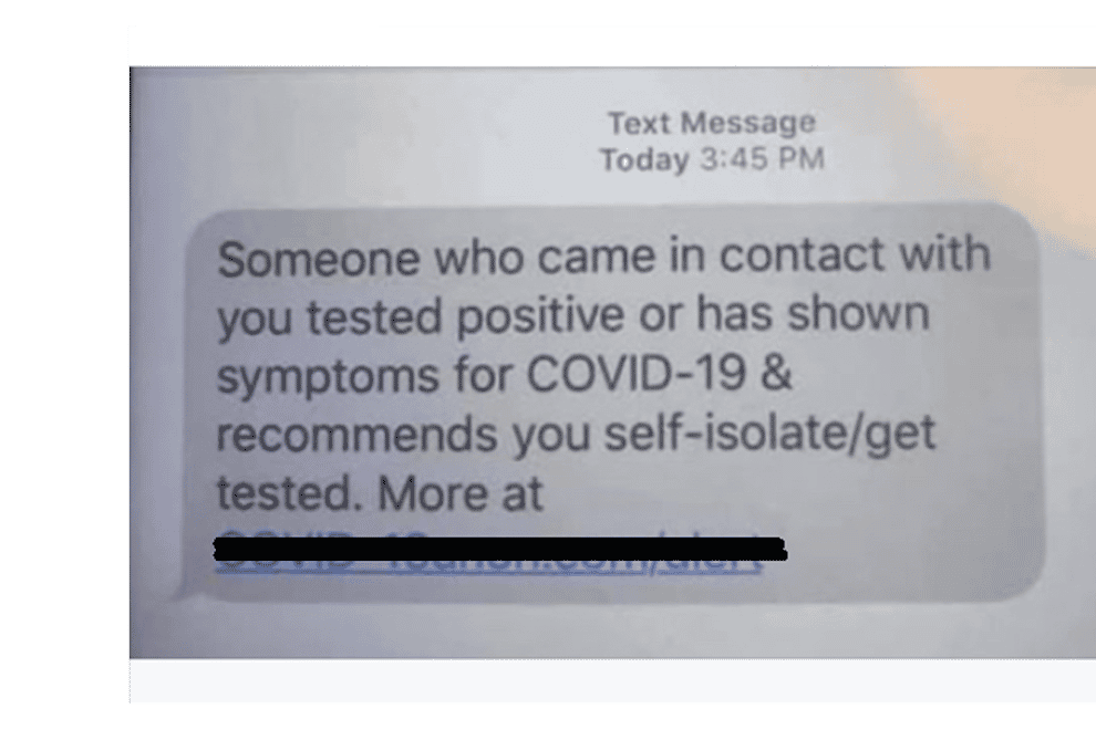 New scam related to coronavirus tracing app