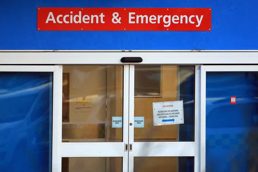 A&E attendances in England have fallen to their lowest figure on record