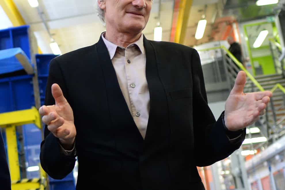 Billionaire inventor Sir James Dyson (Stefan Rousseau/PA)