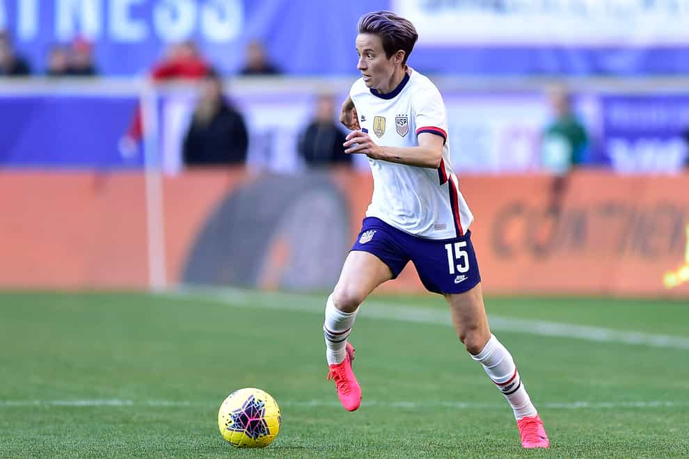 Megan Rapinoe is a  big voice in the fight against discrimination in football (PA Images)