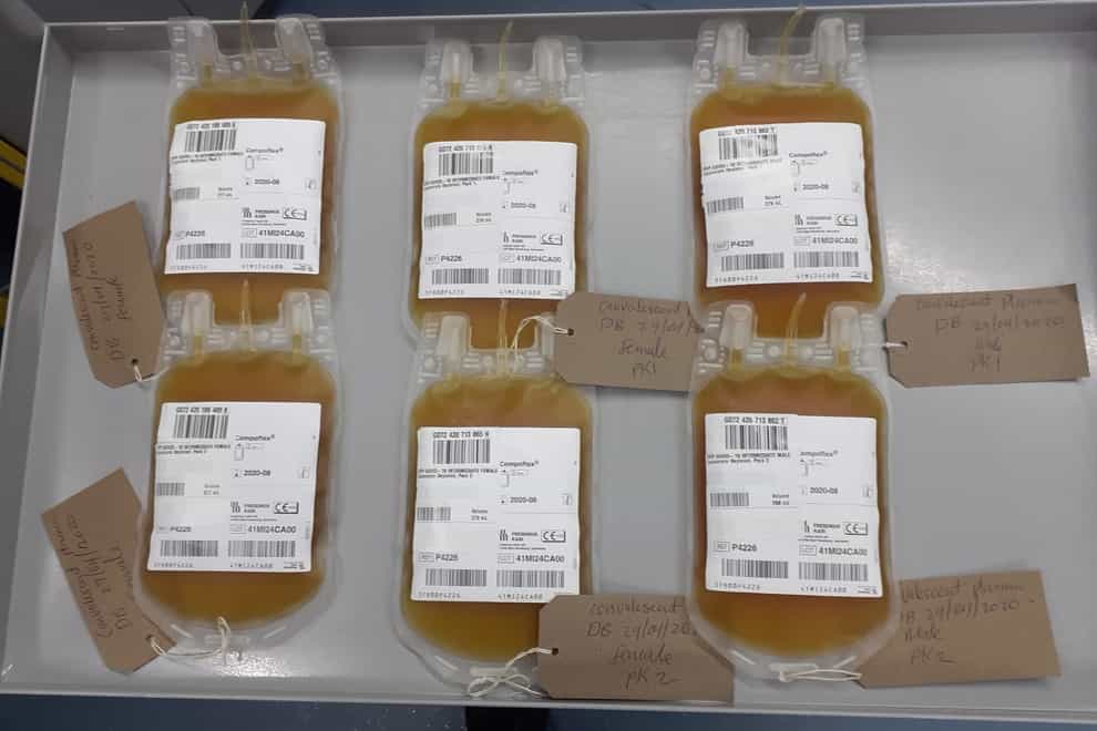 More than 1,000 units of convalescent plasma have been donated