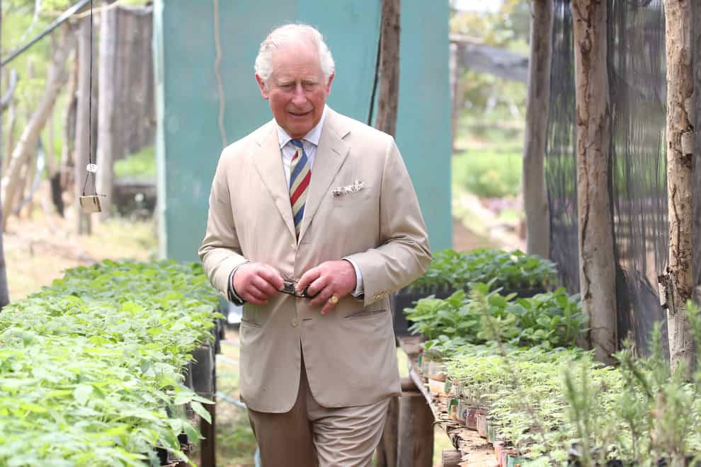 Prince Charles urges the nation to get jobs on fruit and vegetable farms 