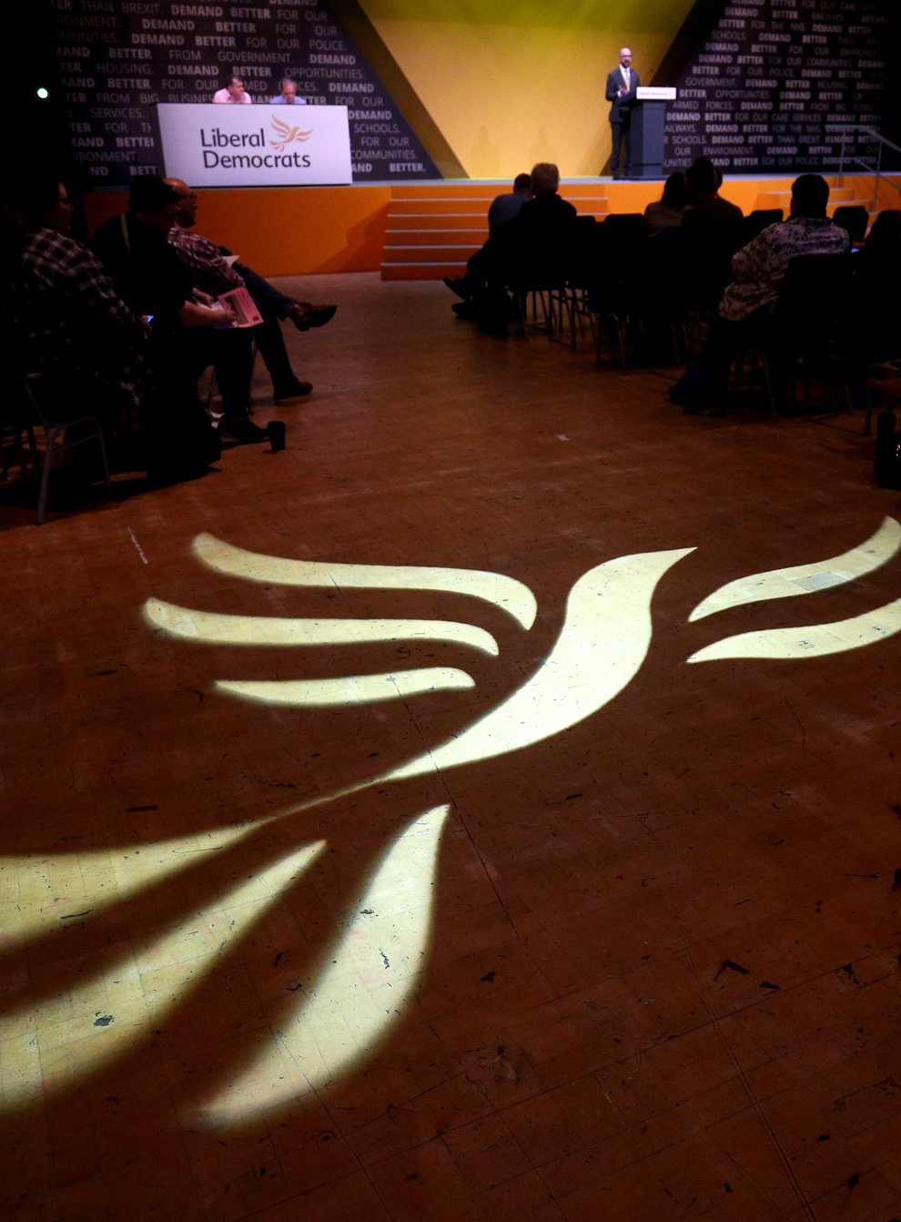 The Liberal Democrats autumn conference in Bournemouth last year (Jonathan Brady/PA Wire)