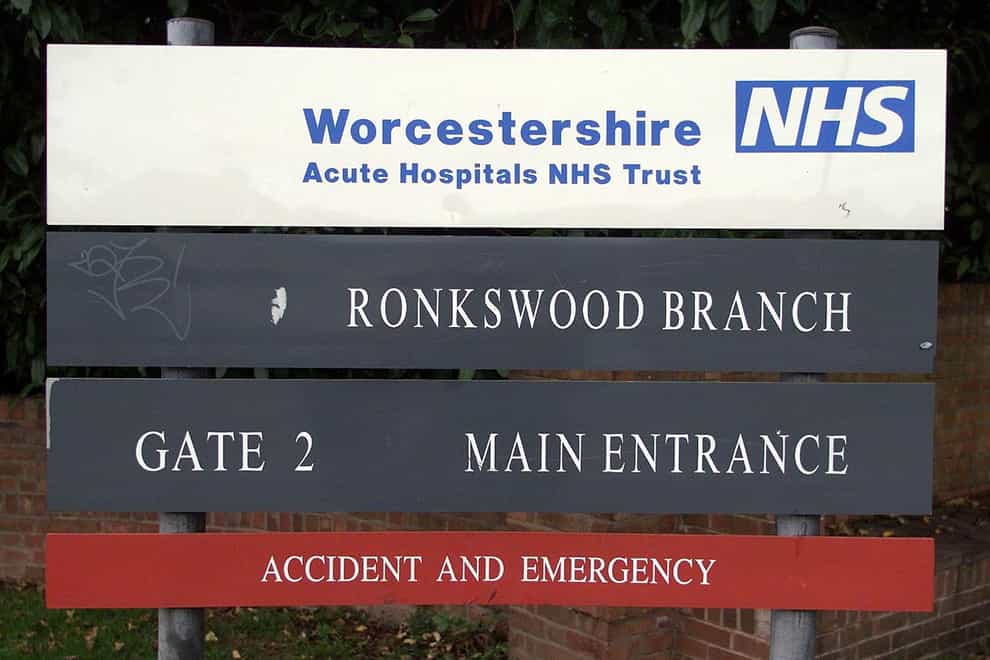 Worcestershire Acute Hospitals NHS Trust sign