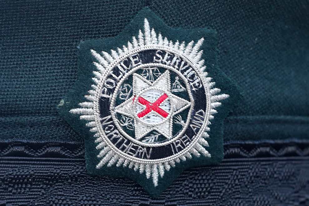 A PSNI badge