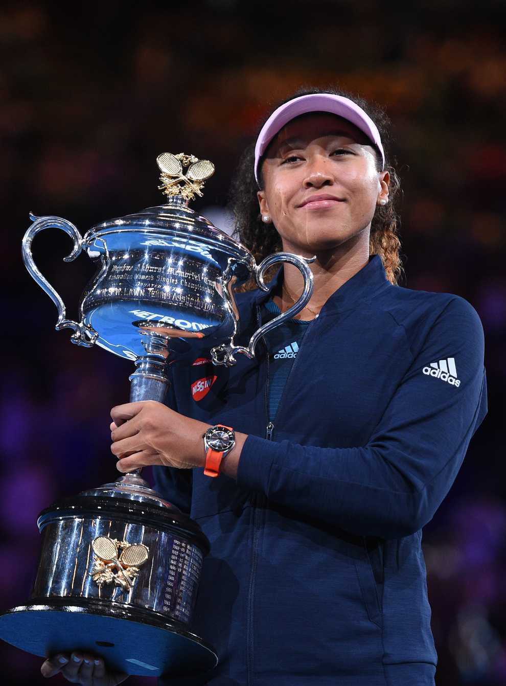Osaka has won the US Open and Australian Open titles