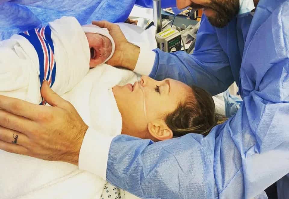 Foden and Belanoff Smith welcomed their first child Farrah Abra Foden on Wednesday