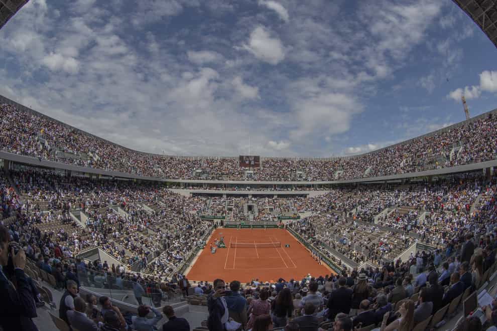 The French Open is due to begin this autumn 