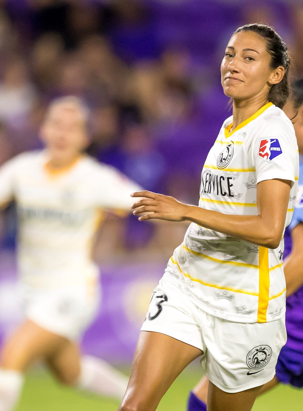 Christen Press, along with her Utah Royals team mates, are now allowed to train in small groups