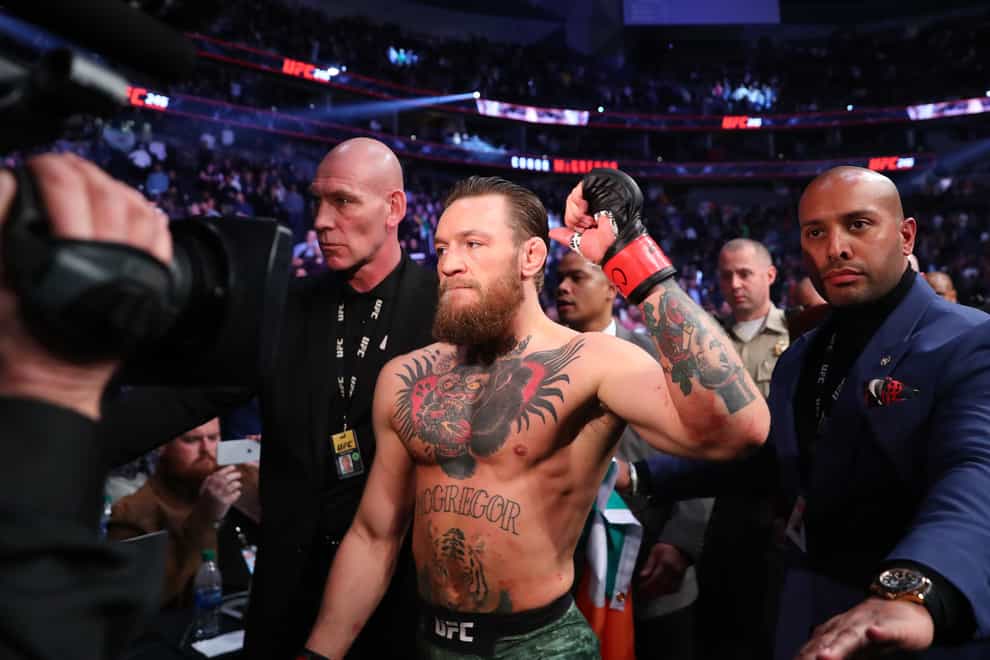 McGregor returned to the octagon with a stunning victory over Donald Cerrone in January
