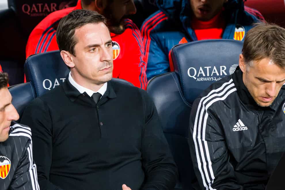 Neville compared Cummings' media address to how he was feeling after being beaten 7-0 by Barcelona while Valencia boss