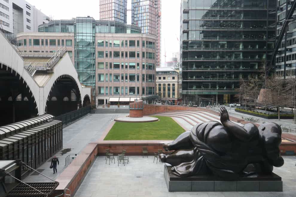 Broadgate Circus, owned by British Land