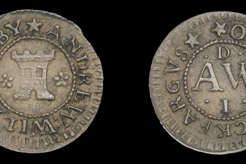 A rare seventeenth century penny