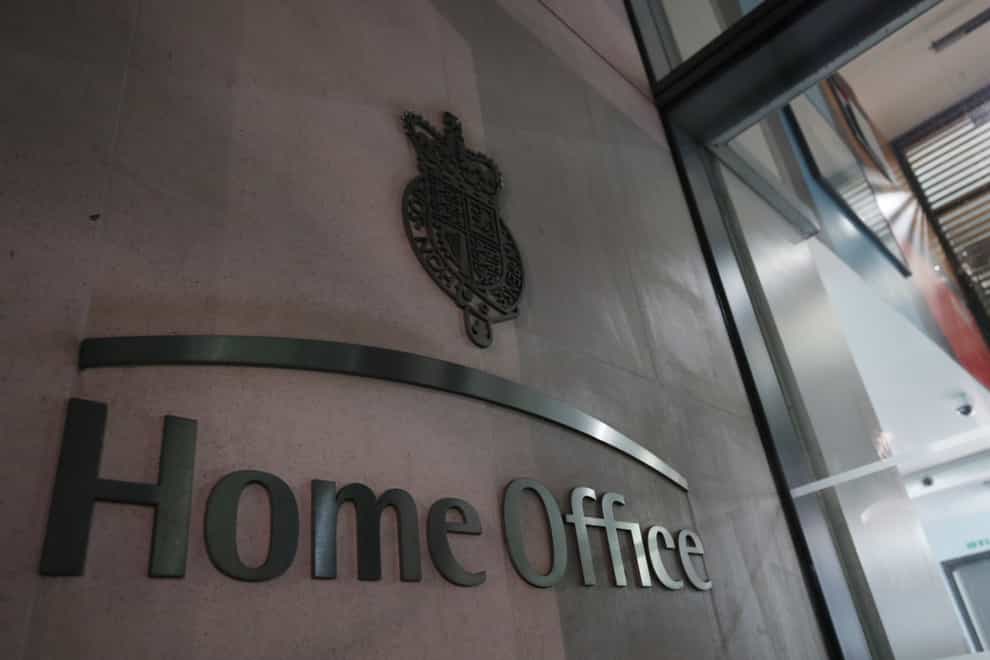 The Home Office sign