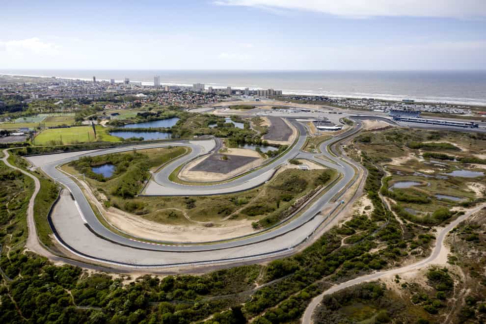 The Zandvoort circuit where the Dutch GP was meant to be held this year 