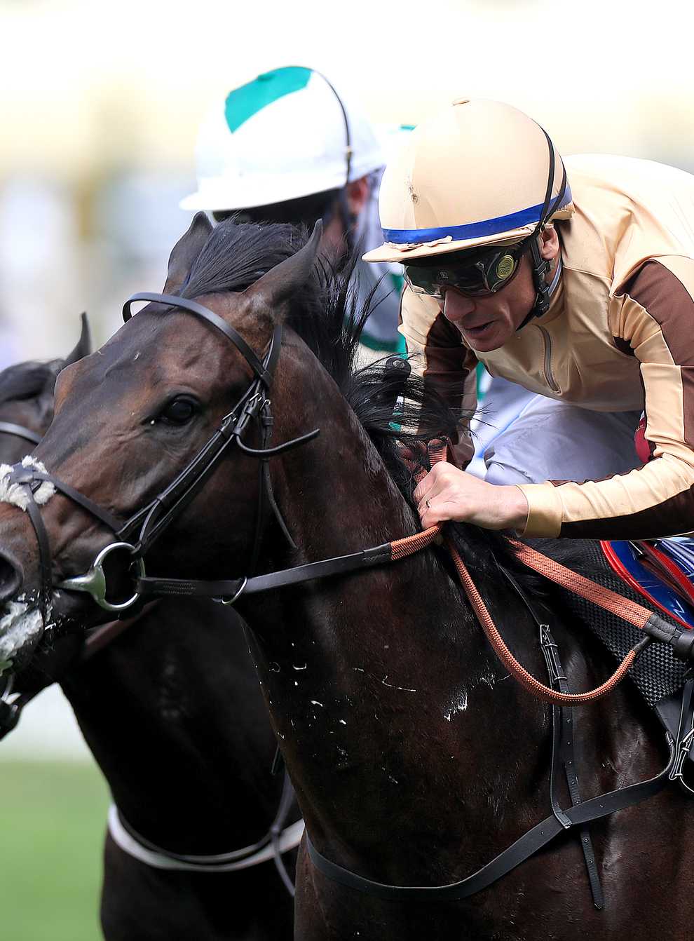 A'Ali and Frankie Dettori on the way to victory at Royal Ascot