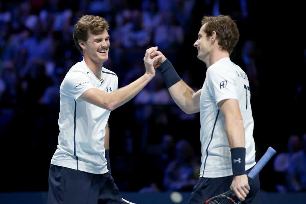 Jamie and Andy Murray will be back in action next month