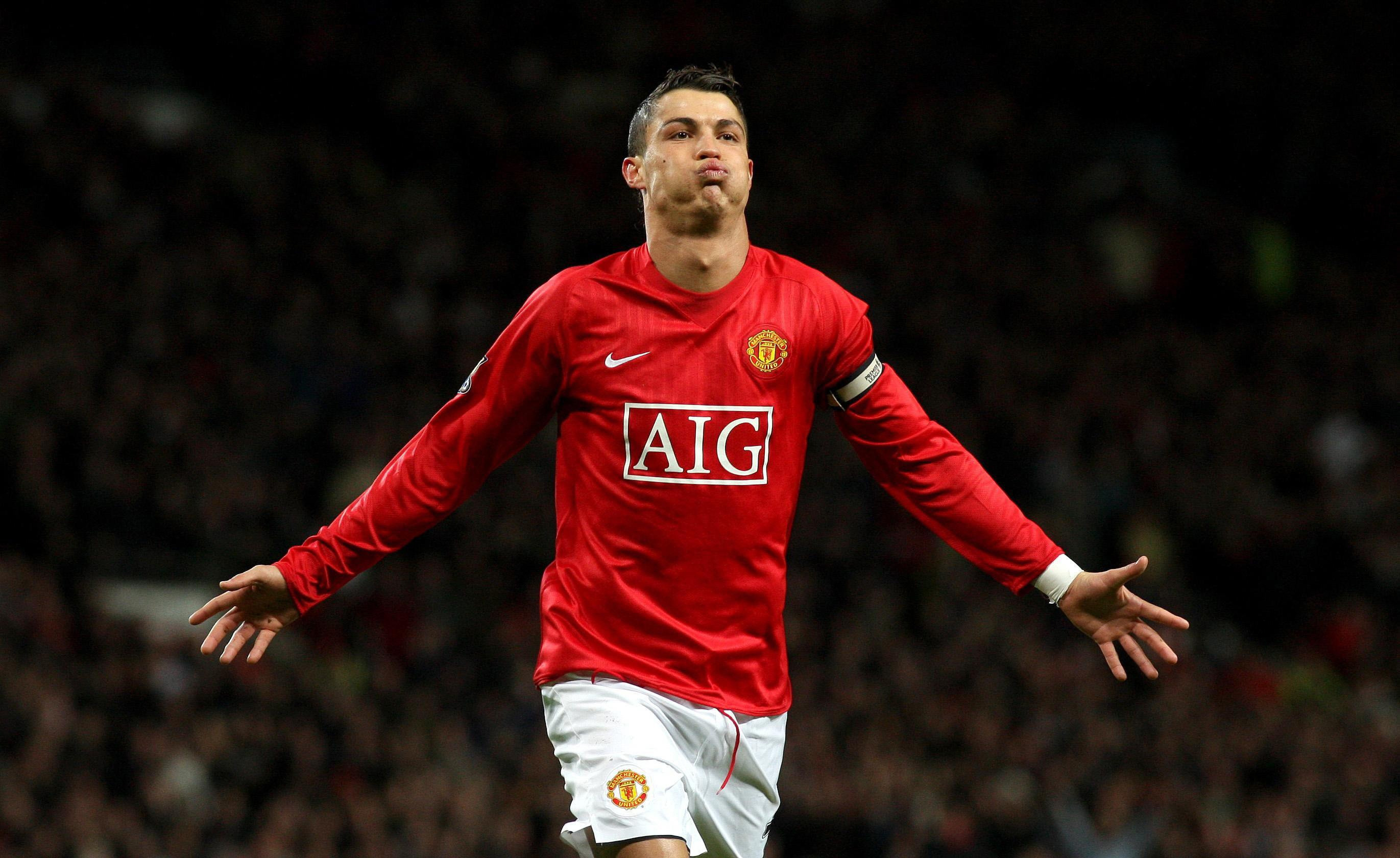 Ronaldo 7 2007-2008 Winners Champions League Player Size Silver Nameset 
