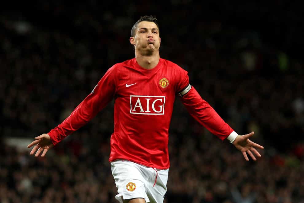 Cristiano Ronaldo helped Manchester United to three successive Premier League titles