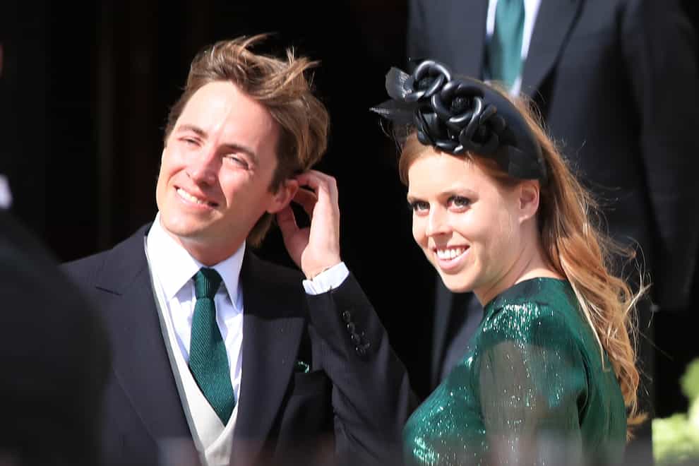 Princess Beatrice and her fiance Edoardo Mapelli Mozzi