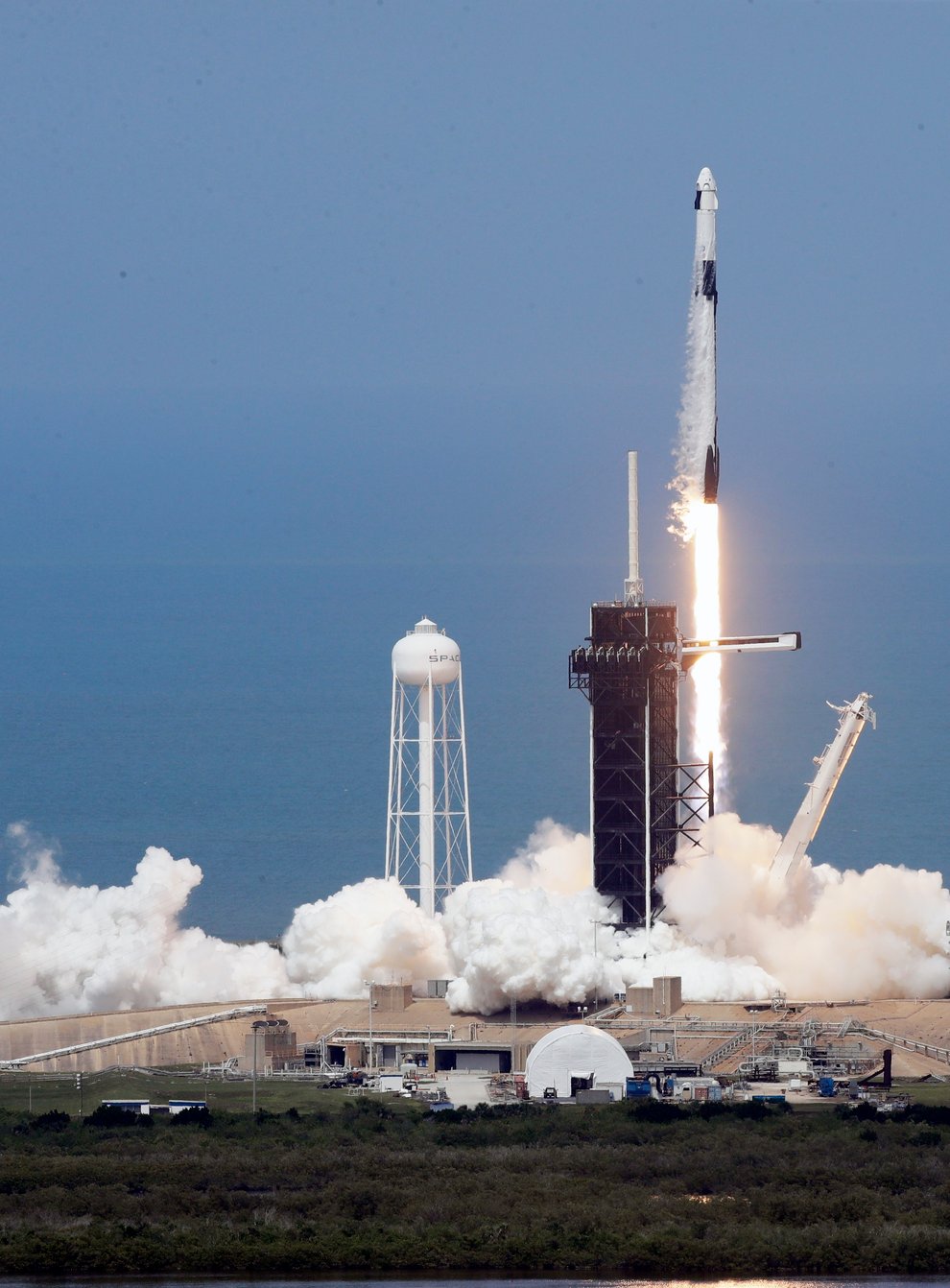 Falcon 9 rocket launch