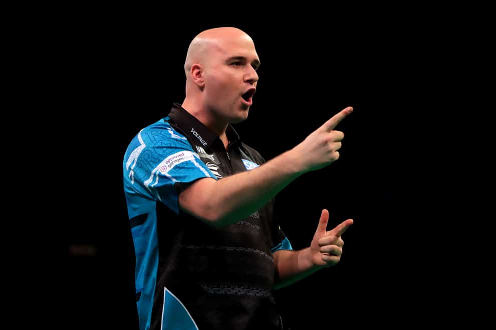 Rob Cross is through to the semi-finals of the PDC Home Tour