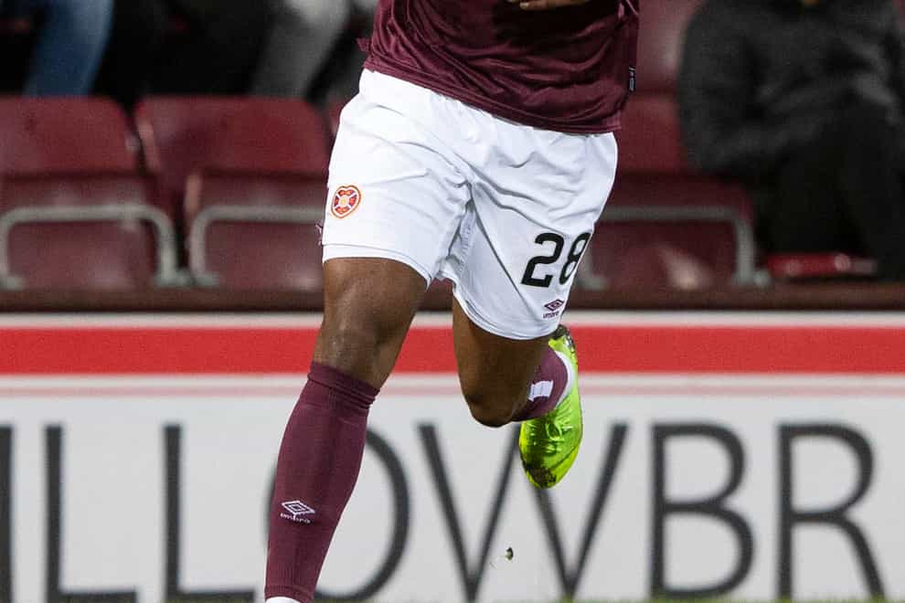 Clevid Dikamona is not returning to Hearts